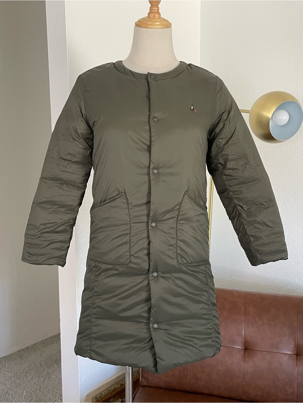 Bean Pole Reversible Down Puffer Outdoor Coat Jacket